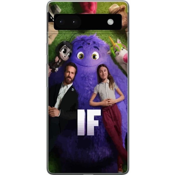 Google Pixel 6a Läpinäkyvä kuori IF: Låtsaskompisar