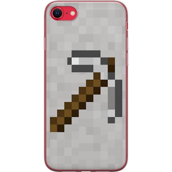 Apple iPhone 7 Genomskinligt Skal Minecraft Tools