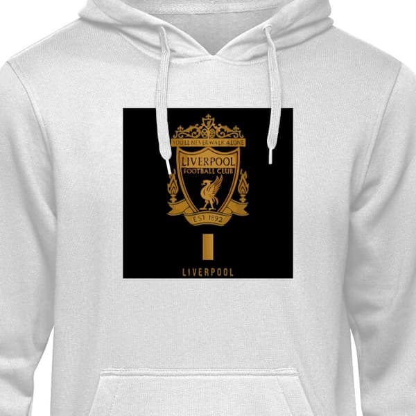 Huppari Aikuisille Harmaa Pieni Liverpool harmaa S