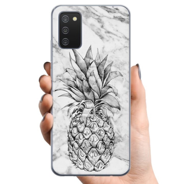 Samsung Galaxy A02s TPU Mobildeksel Ananas