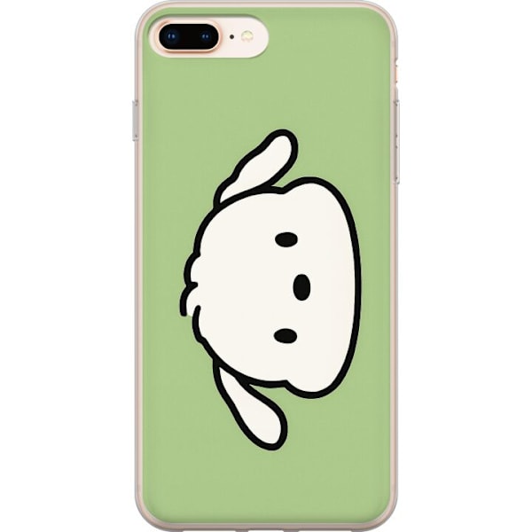 Apple iPhone 7 Plus Gennemsigtig cover Snoopy Flip
