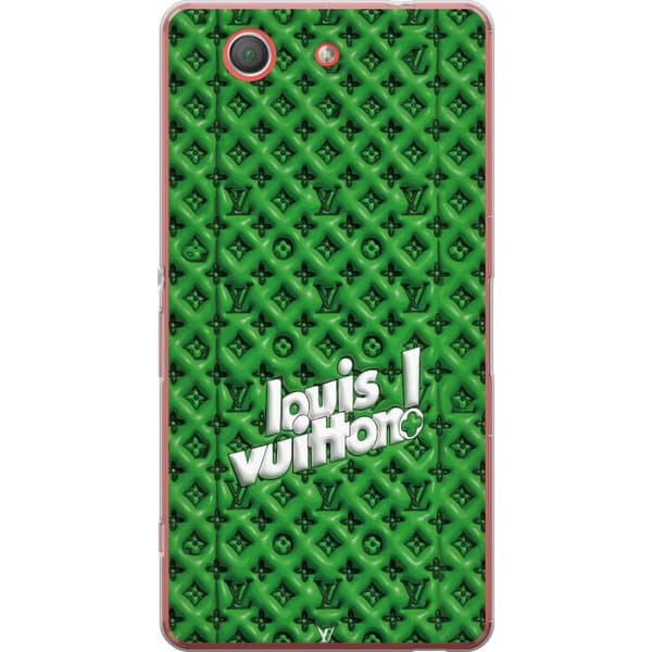 Kompatibelt Mobildeksel til Sony Xperia Z3 Compact Inspirert grønt monogram med logo grønn