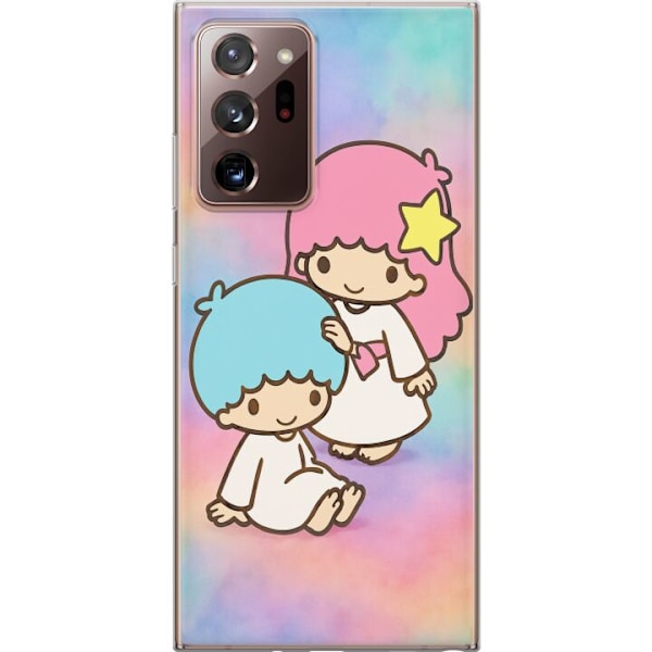 Samsung Galaxy Note20 Ultra Läpinäkyvä kuori Kawaii Sanrio Kiki Lola Little Twin Stars