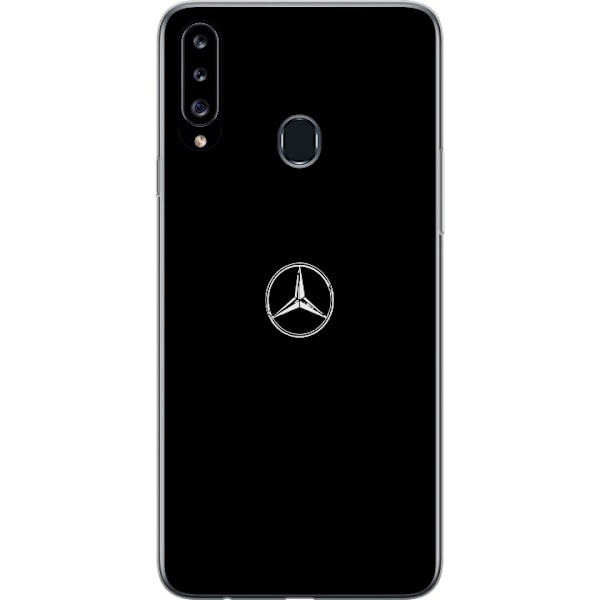 Samsung Galaxy A20s Gjennomsiktig deksel Mercedes-Benz