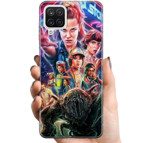 Samsung Galaxy A12 TPU Matkapuhelimen kuori Stranger Things