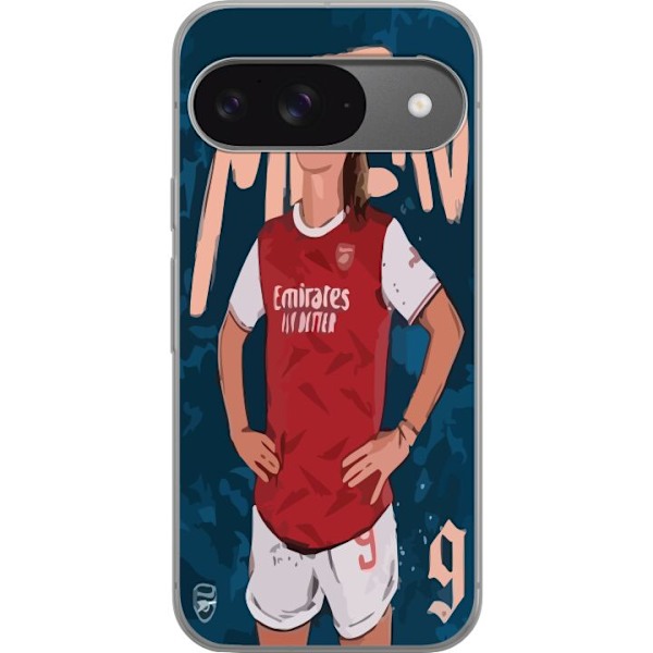 Google Pixel 9 Pro Gennemsigtig cover Beth Mead (Arsenal)