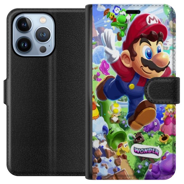 Apple iPhone 13 Pro Plånboksfodral Super Mario Wonder