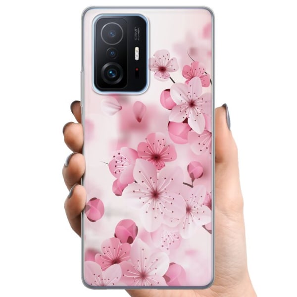 Xiaomi 11T TPU Mobilcover Kirsebærblomst