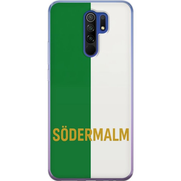 Xiaomi Redmi 9 Gennemsigtig cover Södermalm - fodbold