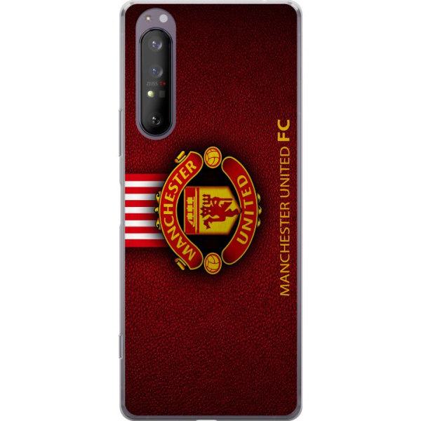 Sony Xperia 1 II Gennemsigtig cover Manchester United FC