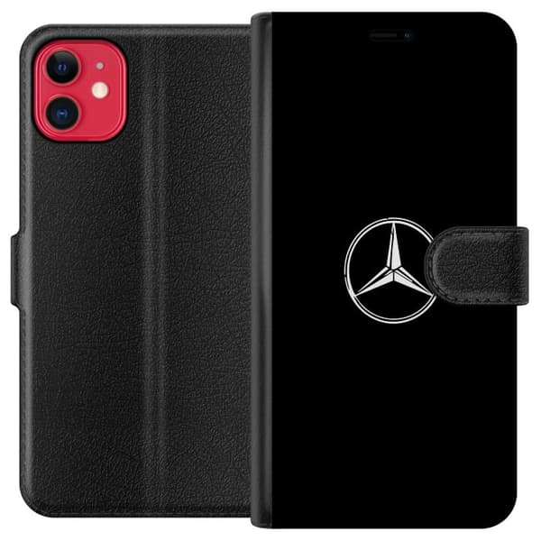 Kompatibel Tegnebogsetui til Apple iPhone 11 Mercedes-Benz