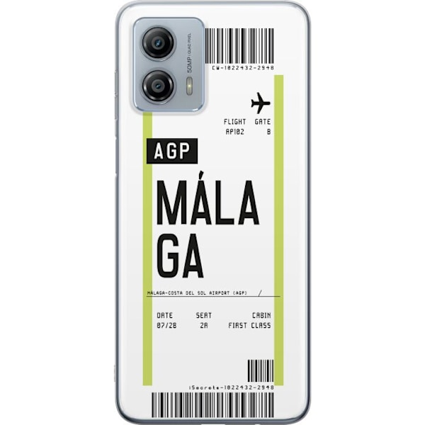 Motorola Moto G53 Genomskinligt Skal Malaga