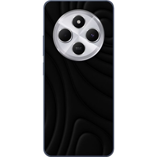 Xiaomi Redmi 14C Läpinäkyvä kuori Tummat Aallot