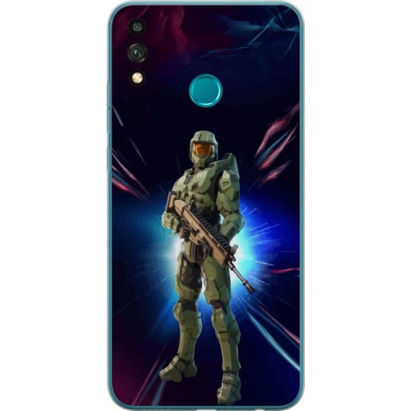 Honor 9X Lite Läpinäkyvä kuori Fortnite - Master Chief