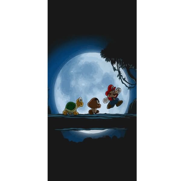 Kompatibelt Plånboksfodral till Apple iPhone 13 Pro Super Mario