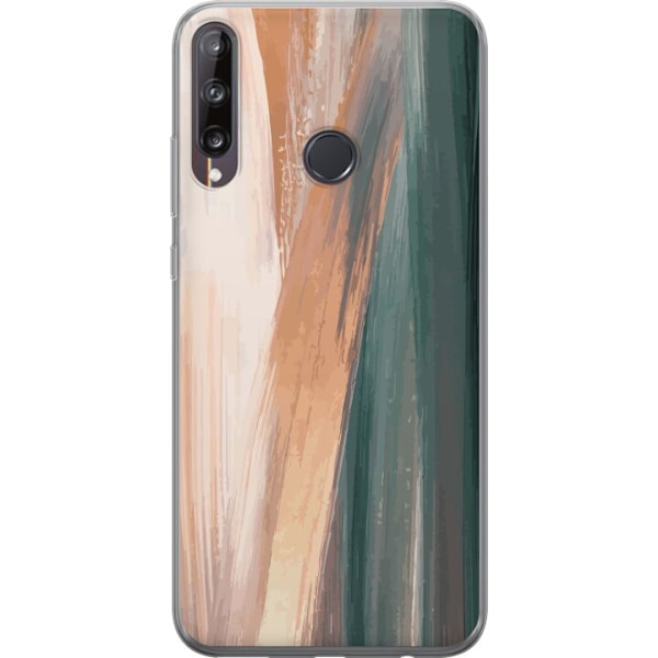 Huawei P40 lite E Gennemsigtig cover Abstrakt Mønster