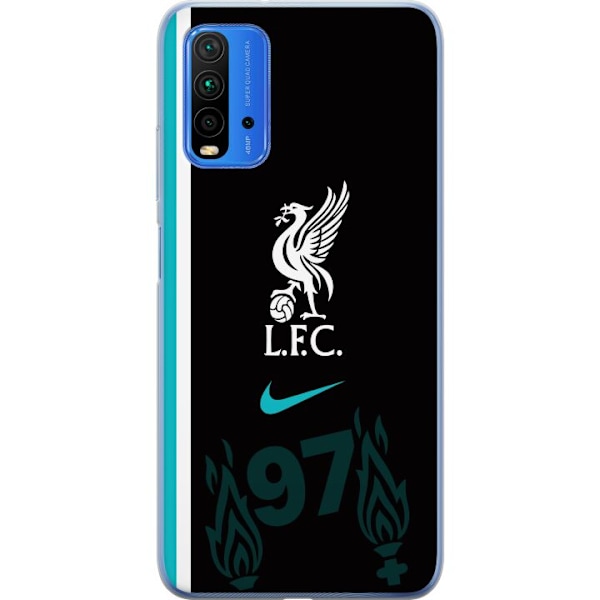 Xiaomi Redmi Note 9 4G Läpinäkyvä kuori Liverpool FC