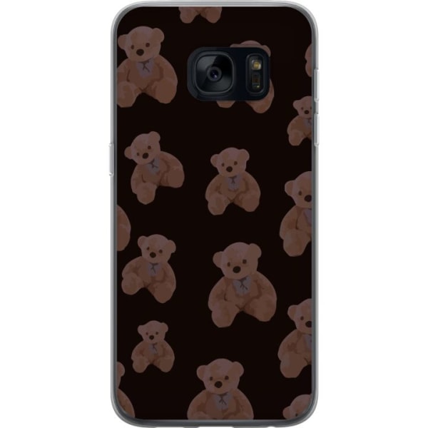 Samsung Galaxy S7 Läpinäkyvä kuori Karhu useita karhuja