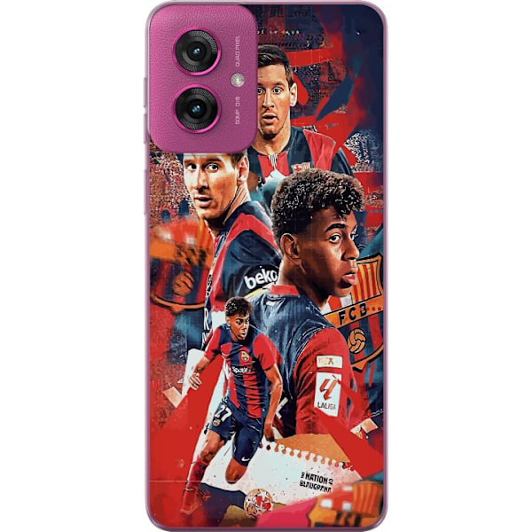 Motorola Moto G55 Gjennomsiktig deksel Yamal Lamine x Messi