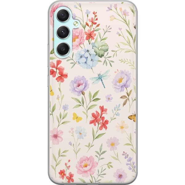 Kompatibelt Mobildeksel til Samsung Galaxy A34 Blomster