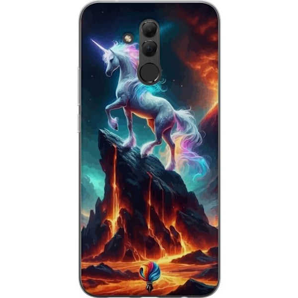 Huawei Mate 20 lite Genomskinligt Skal Unicorn