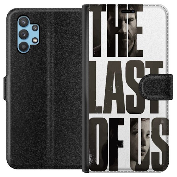 Samsung Galaxy A32 5G Plånboksfodral The Last of Us Ellie Joel Apokalyps Clickers TV-serie Fanart Dystopi Spelmotiv