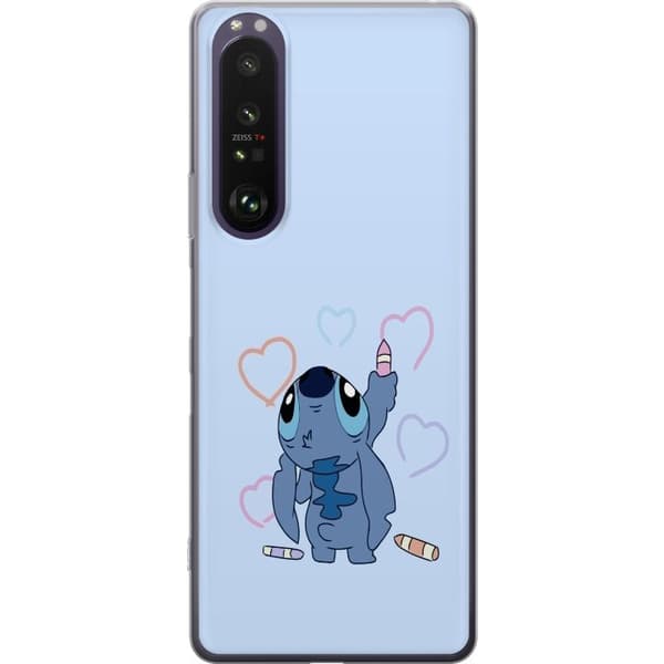 Kompatibelt Mobildeksel til Sony Xperia 1 III Stitch Hjerter