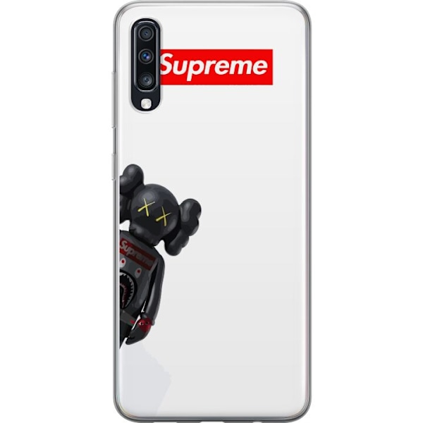 Samsung Galaxy A70 Gjennomsiktig deksel KAWS Supreme