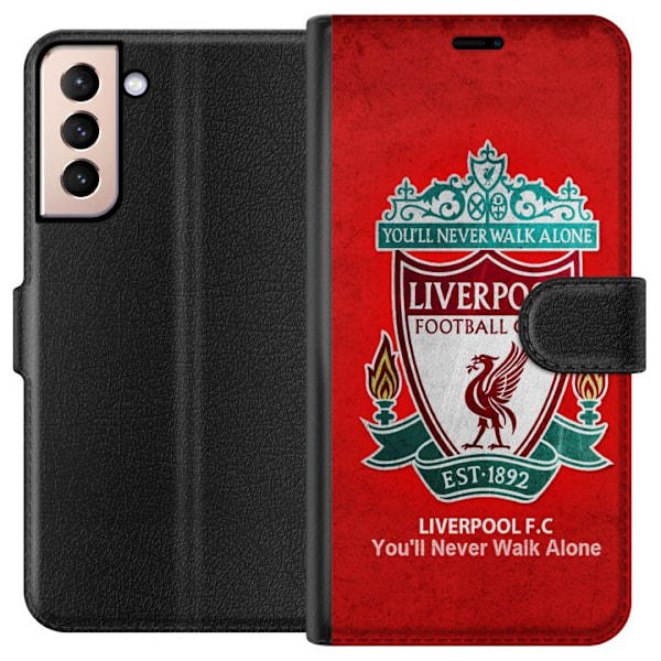 Samsung Galaxy S21 Lompakkokotelo Liverpool
