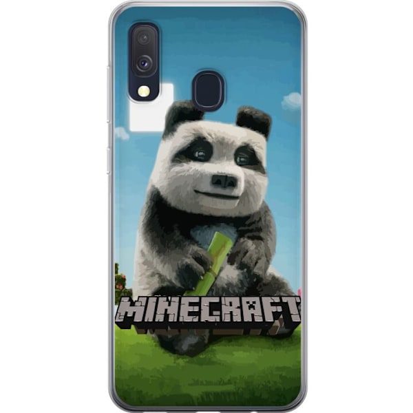 Samsung Galaxy A40 Gjennomsiktig deksel A Minecraft Movie