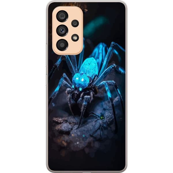 Kompatibelt Mobilskal till Samsung Galaxy A53 5G Spindel Läskigt