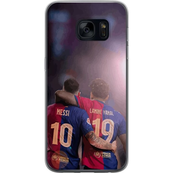 Samsung Galaxy S7 Gjennomsiktig deksel Lamine Yamal VS Messi