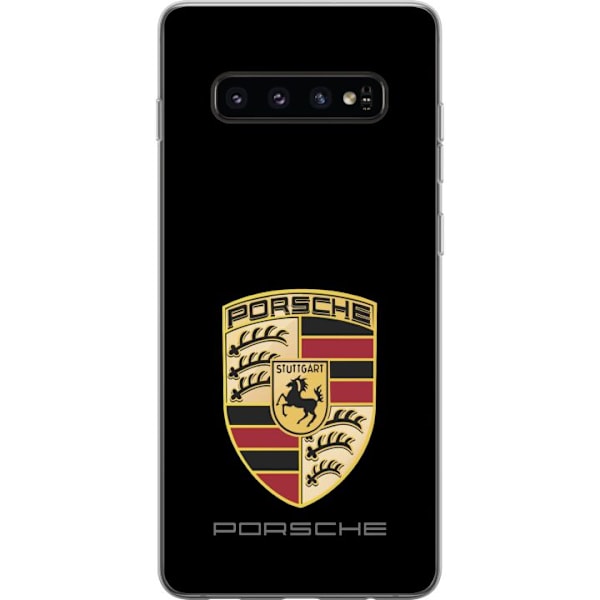Samsung Galaxy S10 Gjennomsiktig deksel Porsche