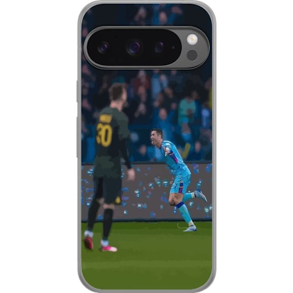 Google Pixel 9 Pro XL Gjennomsiktig deksel Cristiano Ronaldo