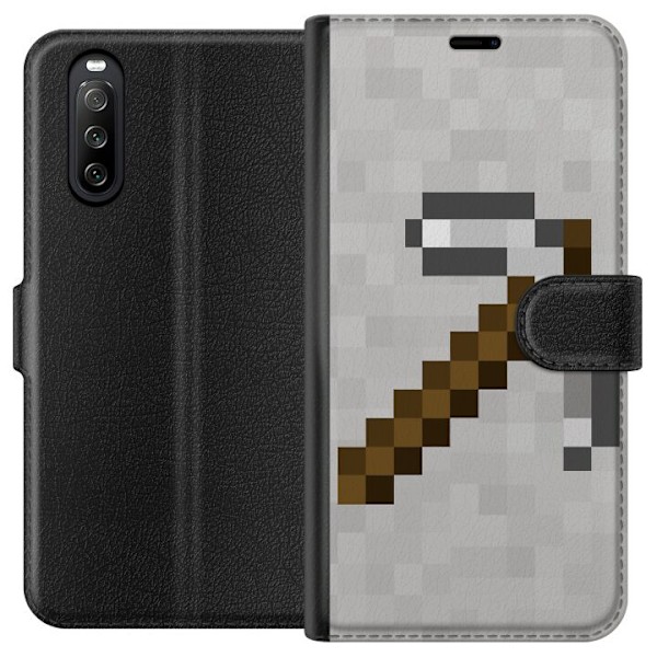 Sony Xperia 10 III Plånboksfodral Minecraft Tools