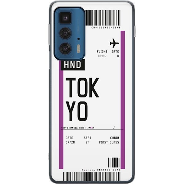 Motorola Edge 20 Pro Gennemsigtig cover Tokyo