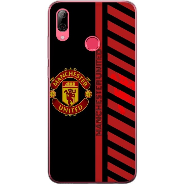 Huawei Y7 (2019) Gennemsigtig cover Manchester United