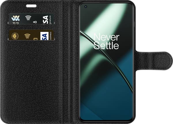 Kompatibelt Lommeboketui til OnePlus 11 Grå spelkonsol grå