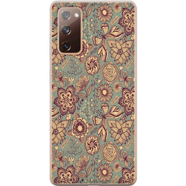 Kompatibelt Mobildeksel til Samsung Galaxy S20 FE Vintage Blomster