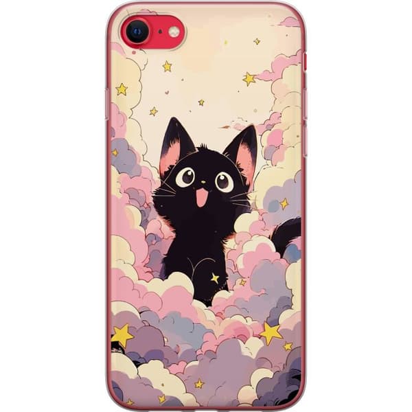 Kompatibel Mobilcover til Apple iPhone SE (2022) Kawaii Kat