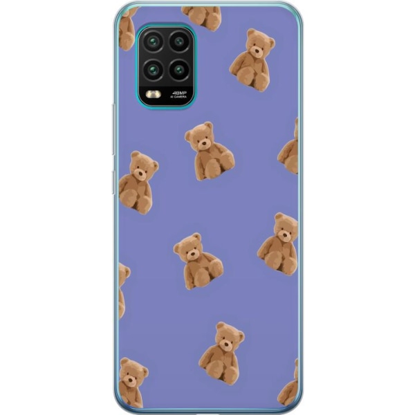 Xiaomi Mi 10 Lite 5G Gennemsigtig cover Flyvende bjørne