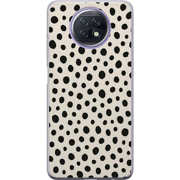 Xiaomi Redmi Note 9T Läpinäkyvä kuori Dot Dance