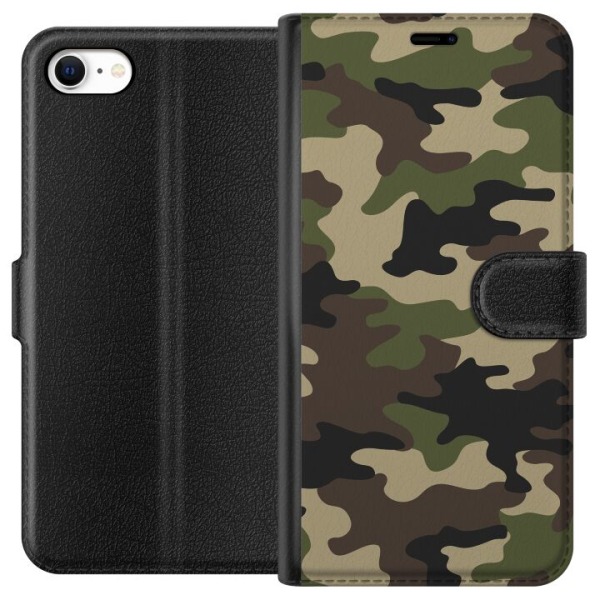 Apple iPhone 6 Lompakkokotelo Metsä camo