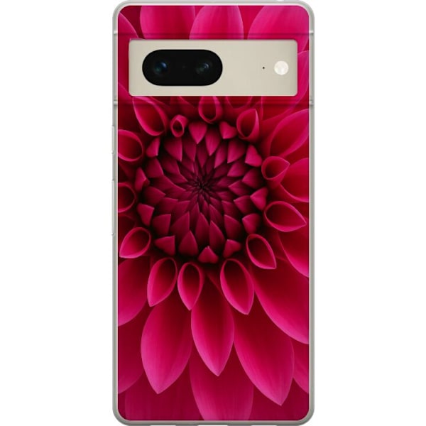 Google Pixel 7 Läpinäkyvä kuori Rosecore