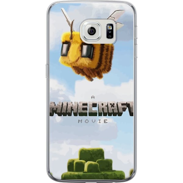 Samsung Galaxy S6 edge Läpinäkyvä kuori A Minecraft Movie