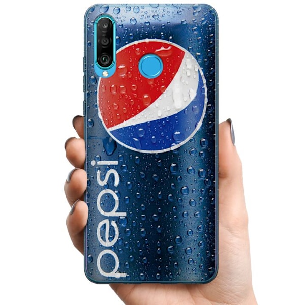 Huawei P30 lite TPU Mobilskal Pepsi