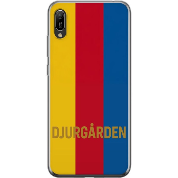 Huawei Y6 Pro (2019) Genomskinligt Skal Djurgården – fotbol