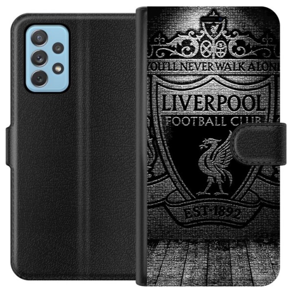 Samsung Galaxy A52 5G Lompakkokotelo Liverpool FC