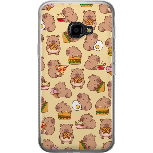 Samsung Galaxy Xcover 4 Läpinäkyvä kuori Kawaii capybara puhelinkotelo useilla söpöillä hahmoilla