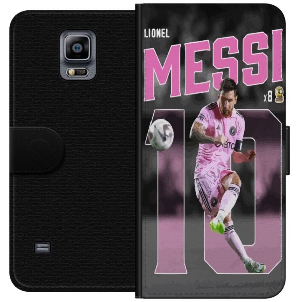 Samsung Galaxy Note 4 Plånboksfodral Lionel Messi - Rosa